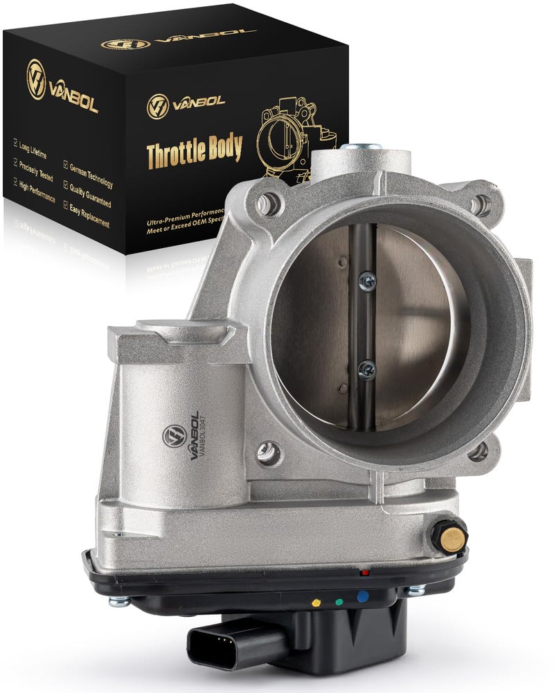 VANBOL Throttle Body Compatible with Ford 20072014 F150 F250 E150 E250 Econoline Van Wagon Edge Flex Taurus X Lincoln MKT MKS MKX MKZ Mercury Sable V6 35L 37L V8 46L 7T4Z9E926EA